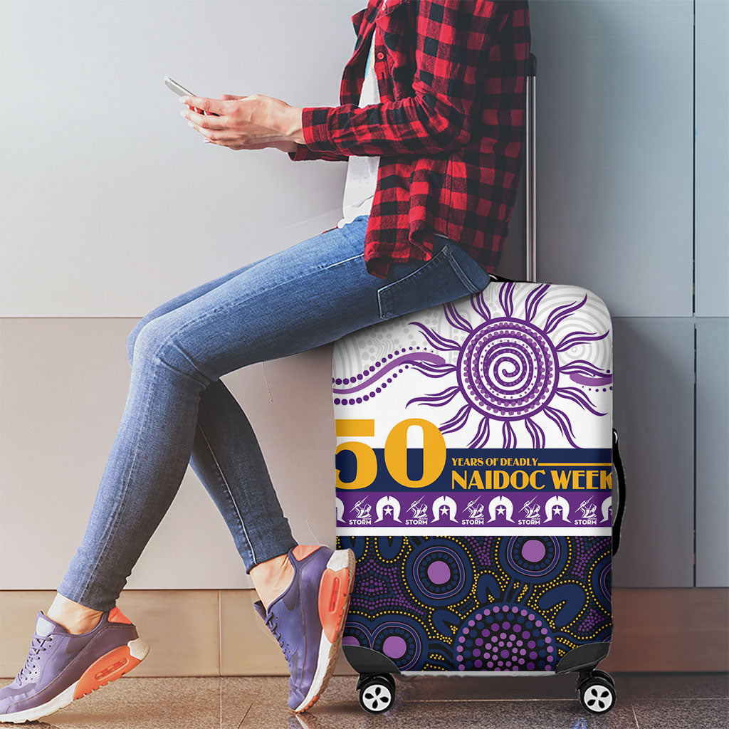 Storm NAIDOC Week Luggage Cover Aboriginal Torres Strait Islanders Vibe