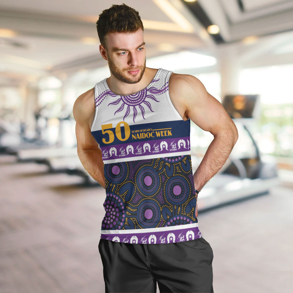 Storm NAIDOC Week Personalised Men Tank Top Aboriginal Torres Strait Islanders Vibe