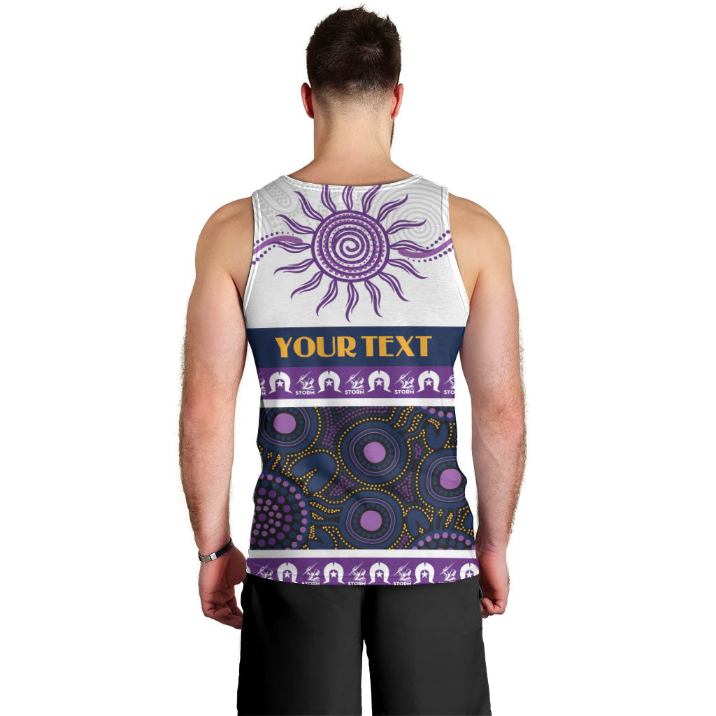 Storm NAIDOC Week Personalised Men Tank Top Aboriginal Torres Strait Islanders Vibe