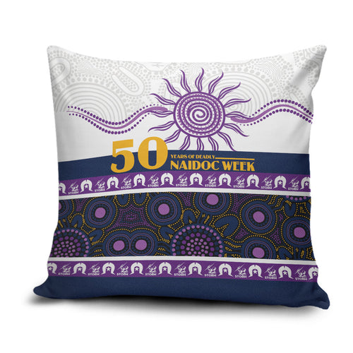 Storm NAIDOC Week Pillow Cover Aboriginal Torres Strait Islanders Vibe