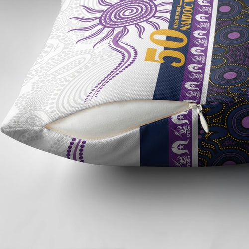 Storm NAIDOC Week Pillow Cover Aboriginal Torres Strait Islanders Vibe