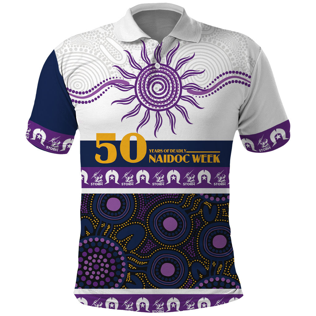 Storm NAIDOC Week Personalised Polo Shirt Aboriginal Torres Strait Islanders Vibe