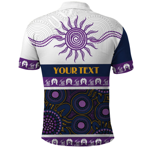 Storm NAIDOC Week Personalised Polo Shirt Aboriginal Torres Strait Islanders Vibe