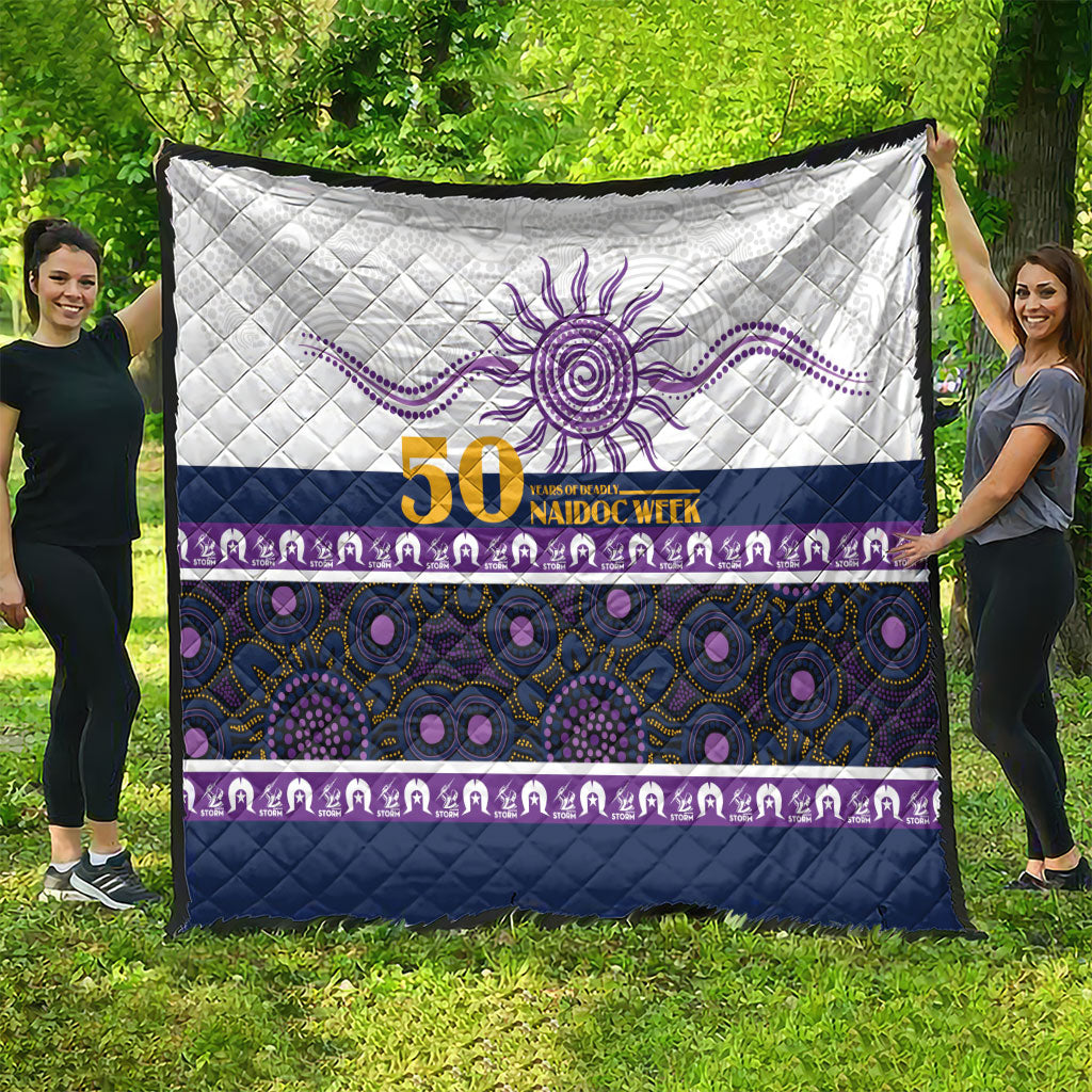 Storm NAIDOC Week Quilt Aboriginal Torres Strait Islanders Vibe