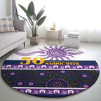 Storm NAIDOC Week Round Carpet Aboriginal Torres Strait Islanders Vibe