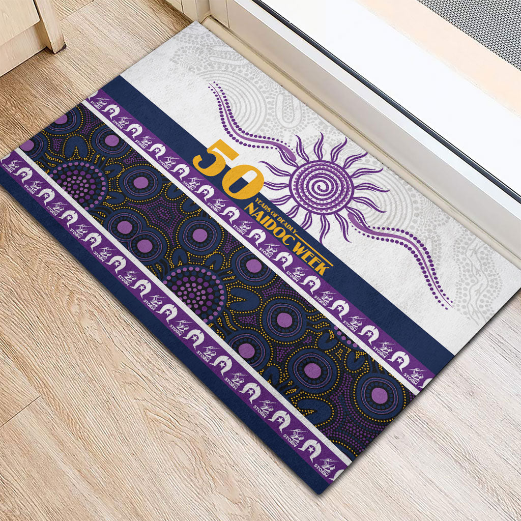 Storm NAIDOC Week Rubber Doormat Aboriginal Torres Strait Islanders Vibe