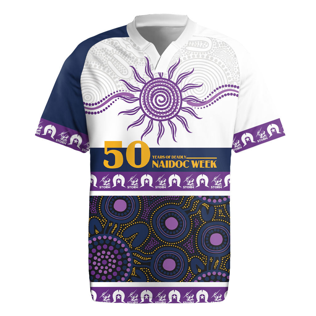 Storm NAIDOC Week Personalised Rugby Jersey Aboriginal Torres Strait Islanders Vibe