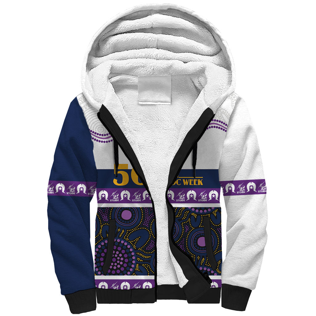 Storm NAIDOC Week Personalised Sherpa Hoodie Aboriginal Torres Strait Islanders Vibe