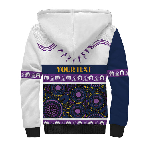 Storm NAIDOC Week Personalised Sherpa Hoodie Aboriginal Torres Strait Islanders Vibe