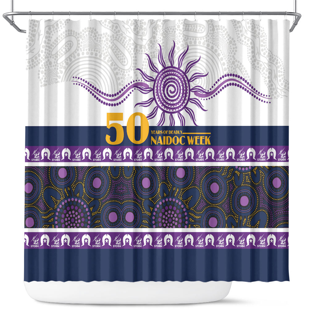 Storm NAIDOC Week Shower Curtain Aboriginal Torres Strait Islanders Vibe