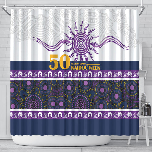 Storm NAIDOC Week Shower Curtain Aboriginal Torres Strait Islanders Vibe