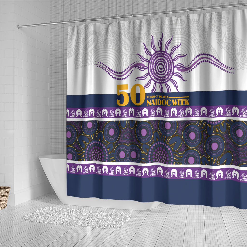 Storm NAIDOC Week Shower Curtain Aboriginal Torres Strait Islanders Vibe