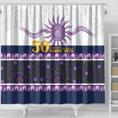Storm NAIDOC Week Shower Curtain Aboriginal Torres Strait Islanders Vibe
