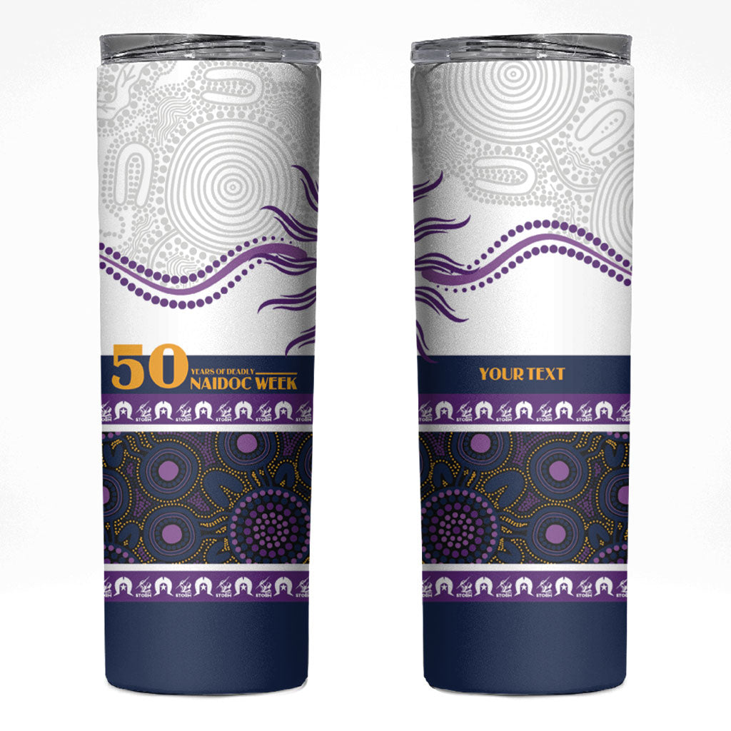 Storm NAIDOC Week Personalised Skinny Tumbler Aboriginal Torres Strait Islanders Vibe