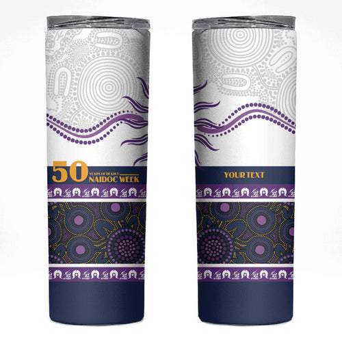 Storm NAIDOC Week Personalised Skinny Tumbler Aboriginal Torres Strait Islanders Vibe
