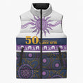 Storm NAIDOC Week Personalised Sleeveless Puffer Jacket Aboriginal Torres Strait Islanders Vibe
