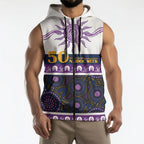 Storm NAIDOC Week Personalised Sleeveless Zip Hoodie Aboriginal Torres Strait Islanders Vibe
