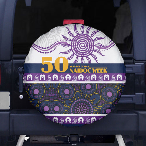 Storm NAIDOC Week Spare Tire Cover Aboriginal Torres Strait Islanders Vibe