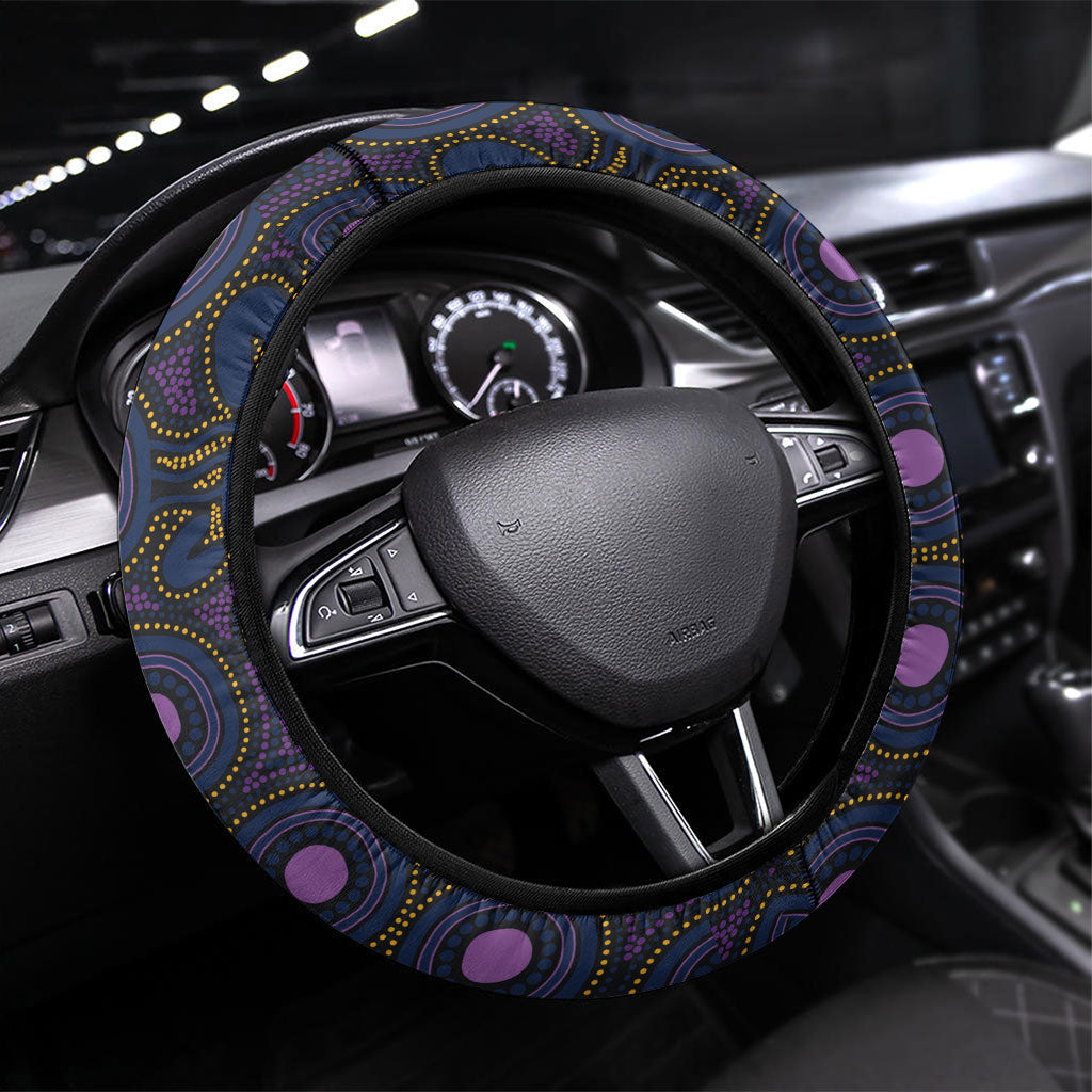 Storm NAIDOC Week Steering Wheel Cover Aboriginal Torres Strait Islanders Vibe