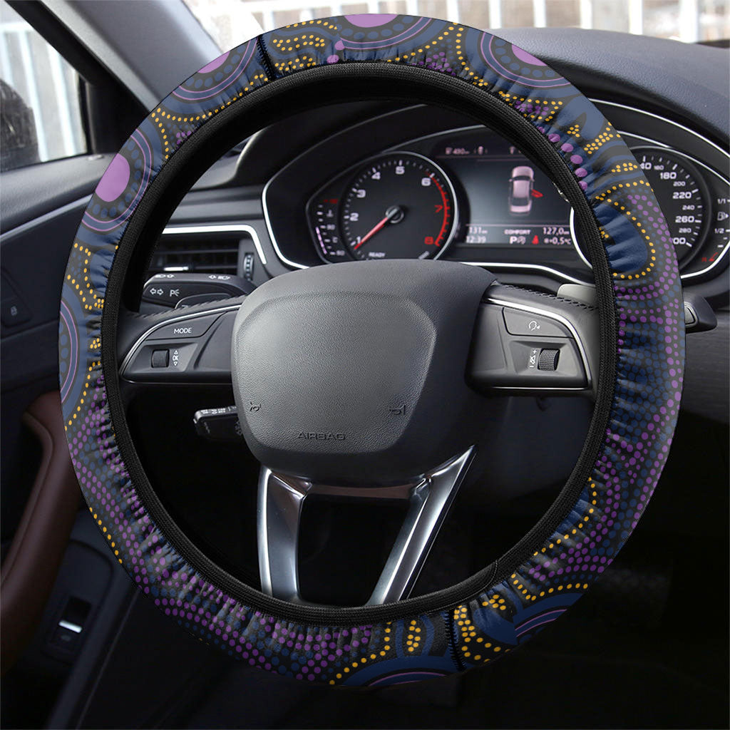 Storm NAIDOC Week Steering Wheel Cover Aboriginal Torres Strait Islanders Vibe