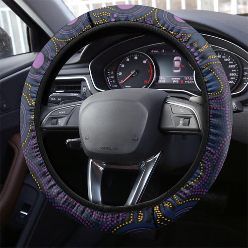 Storm NAIDOC Week Steering Wheel Cover Aboriginal Torres Strait Islanders Vibe