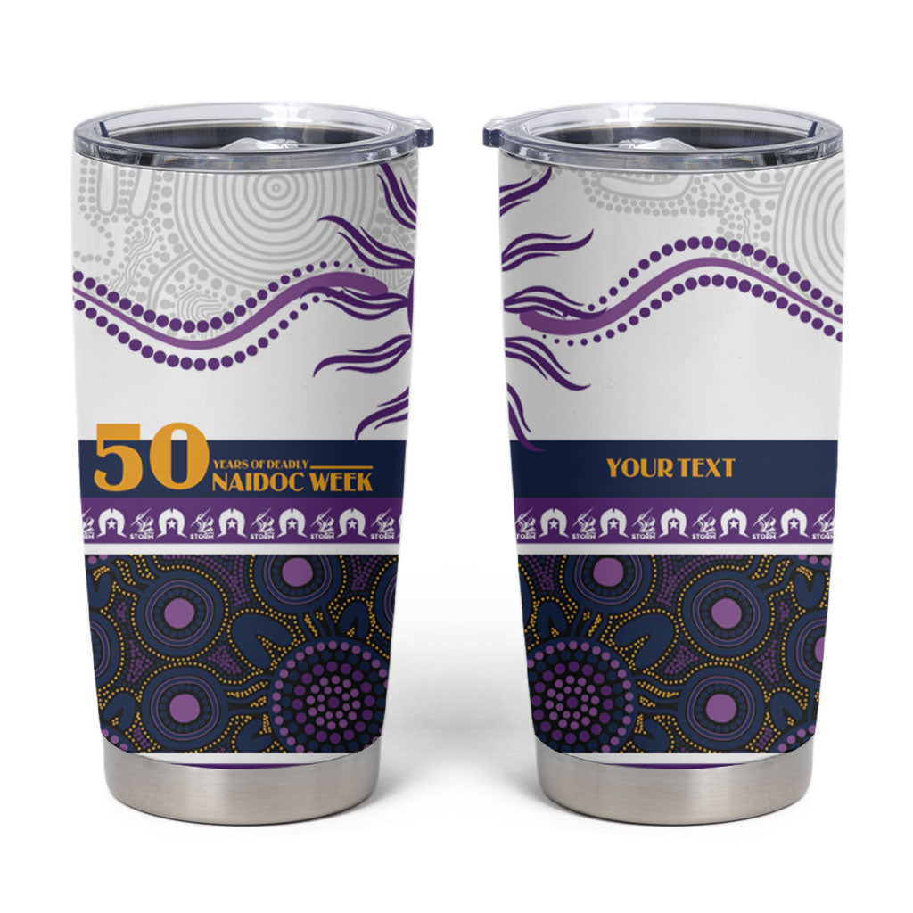Storm NAIDOC Week Personalised Tumbler Cup Aboriginal Torres Strait Islanders Vibe