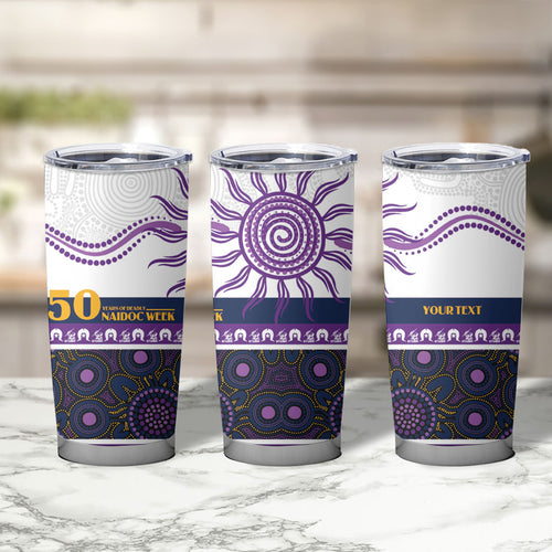 Storm NAIDOC Week Personalised Tumbler Cup Aboriginal Torres Strait Islanders Vibe