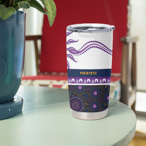 Storm NAIDOC Week Personalised Tumbler Cup Aboriginal Torres Strait Islanders Vibe