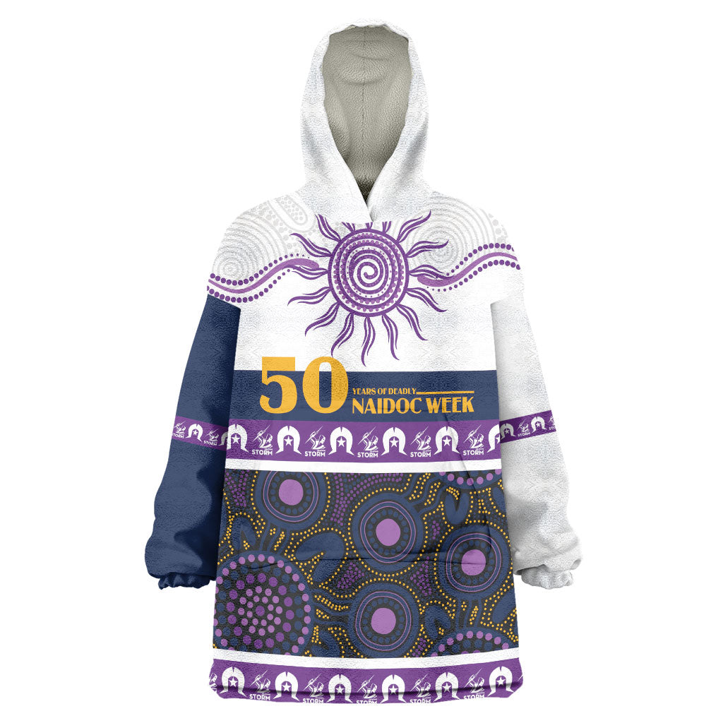 Storm NAIDOC Week Personalised Wearable Blanket Hoodie Aboriginal Torres Strait Islanders Vibe