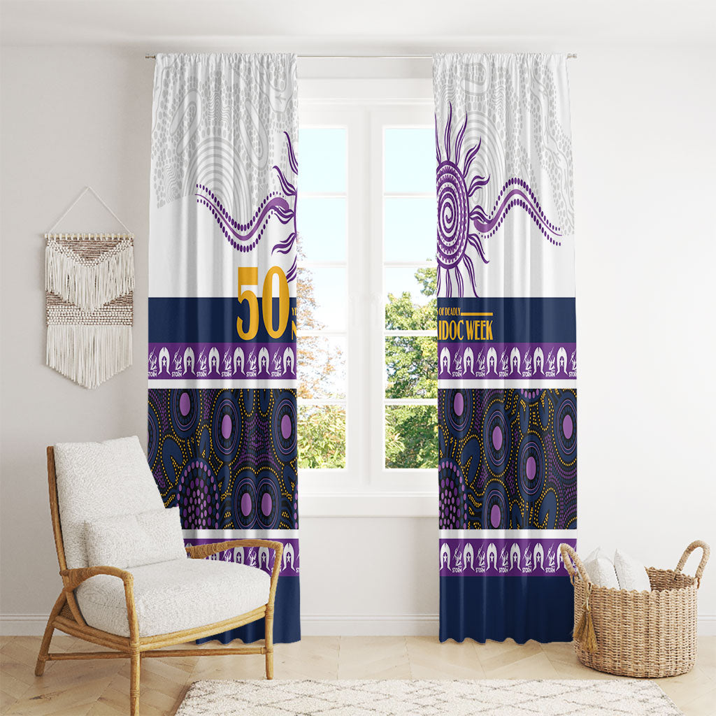 Storm NAIDOC Week Window Curtain Aboriginal Torres Strait Islanders Vibe