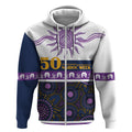 Storm NAIDOC Week Personalised Zip Hoodie Aboriginal Torres Strait Islanders Vibe