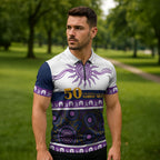 Storm NAIDOC Week Personalised Zipper Polo Shirt Aboriginal Torres Strait Islanders Vibe
