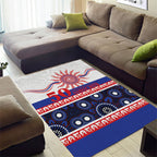 Knights NAIDOC Week Area Rug Aboriginal Torres Strait Islanders Vibe
