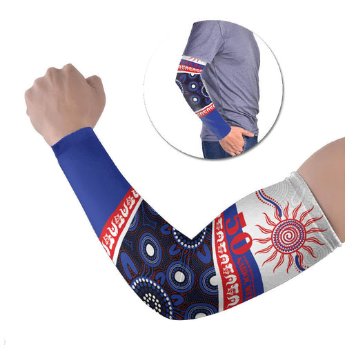 Knights NAIDOC Week Personalised Arm Sleeves Aboriginal Torres Strait Islanders Vibe
