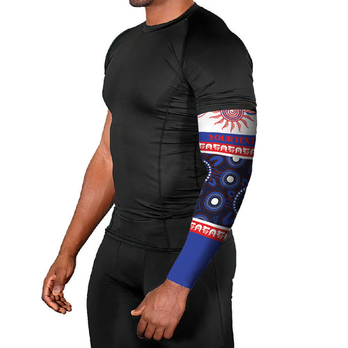 Knights NAIDOC Week Personalised Arm Sleeves Aboriginal Torres Strait Islanders Vibe