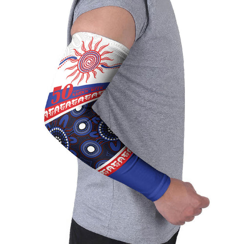 Knights NAIDOC Week Personalised Arm Sleeves Aboriginal Torres Strait Islanders Vibe