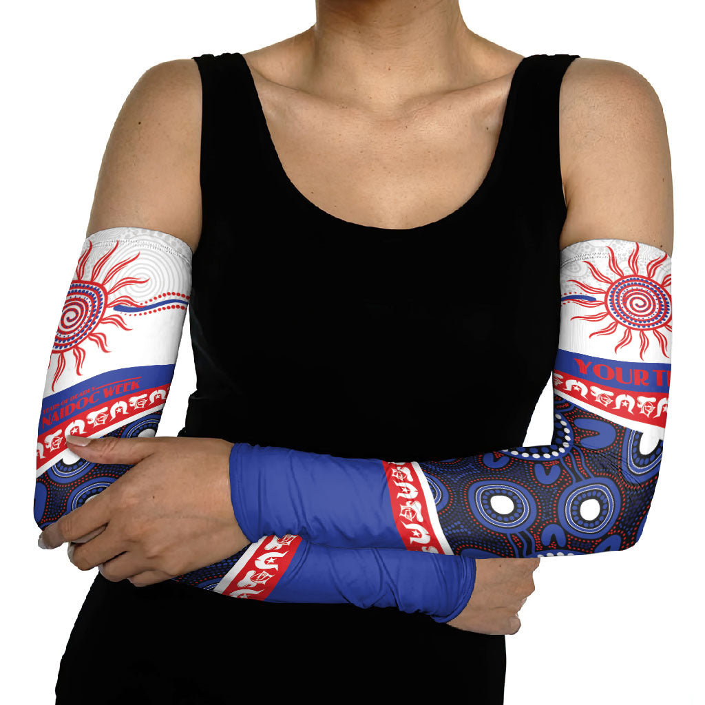 Knights NAIDOC Week Personalised Arm Sleeves Aboriginal Torres Strait Islanders Vibe