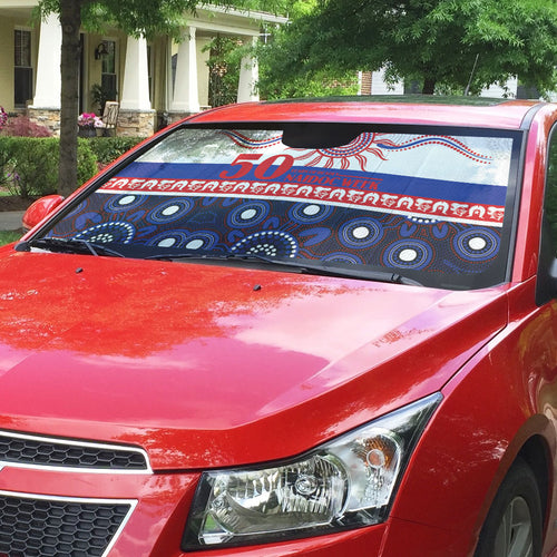 Knights NAIDOC Week Auto Sun Shade Aboriginal Torres Strait Islanders Vibe