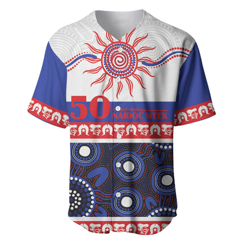 Knights NAIDOC Week Personalised Baseball Jersey Aboriginal Torres Strait Islanders Vibe