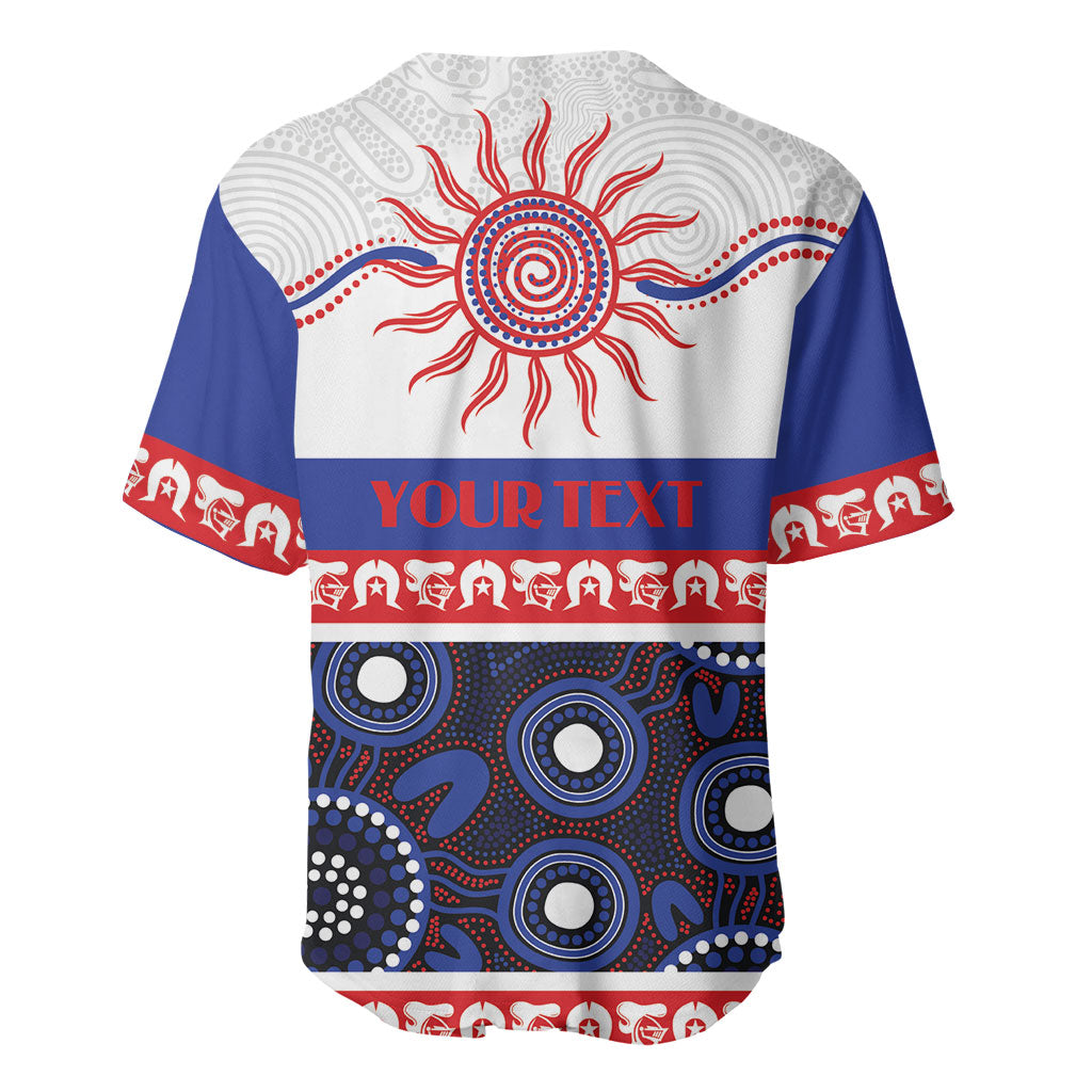 Knights NAIDOC Week Personalised Baseball Jersey Aboriginal Torres Strait Islanders Vibe