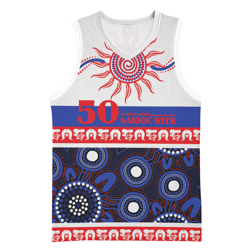 Knights NAIDOC Week Personalised Basketball Jersey Aboriginal Torres Strait Islanders Vibe