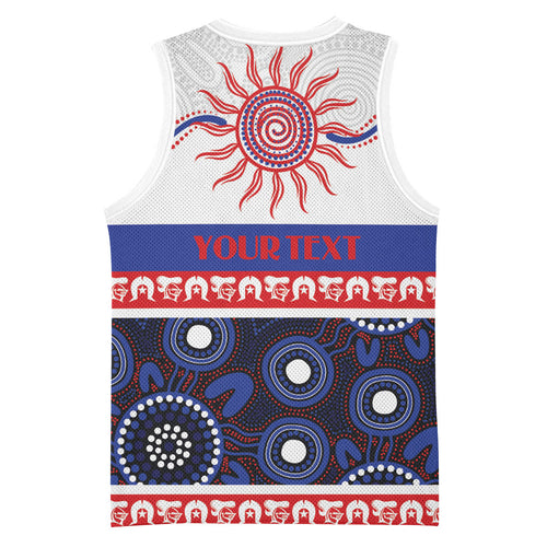 Knights NAIDOC Week Personalised Basketball Jersey Aboriginal Torres Strait Islanders Vibe