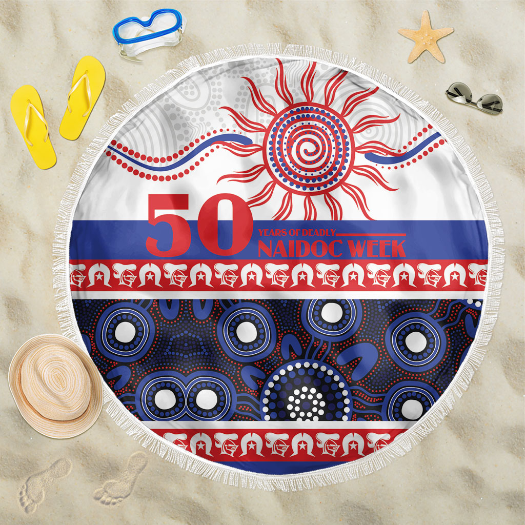 Knights NAIDOC Week Beach Blanket Aboriginal Torres Strait Islanders Vibe