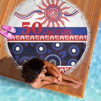Knights NAIDOC Week Beach Blanket Aboriginal Torres Strait Islanders Vibe