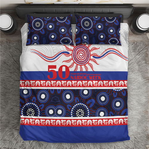 Knights NAIDOC Week Bedding Set Aboriginal Torres Strait Islanders Vibe