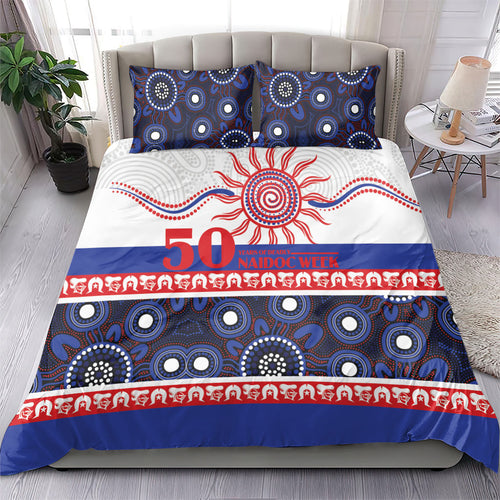 Knights NAIDOC Week Bedding Set Aboriginal Torres Strait Islanders Vibe