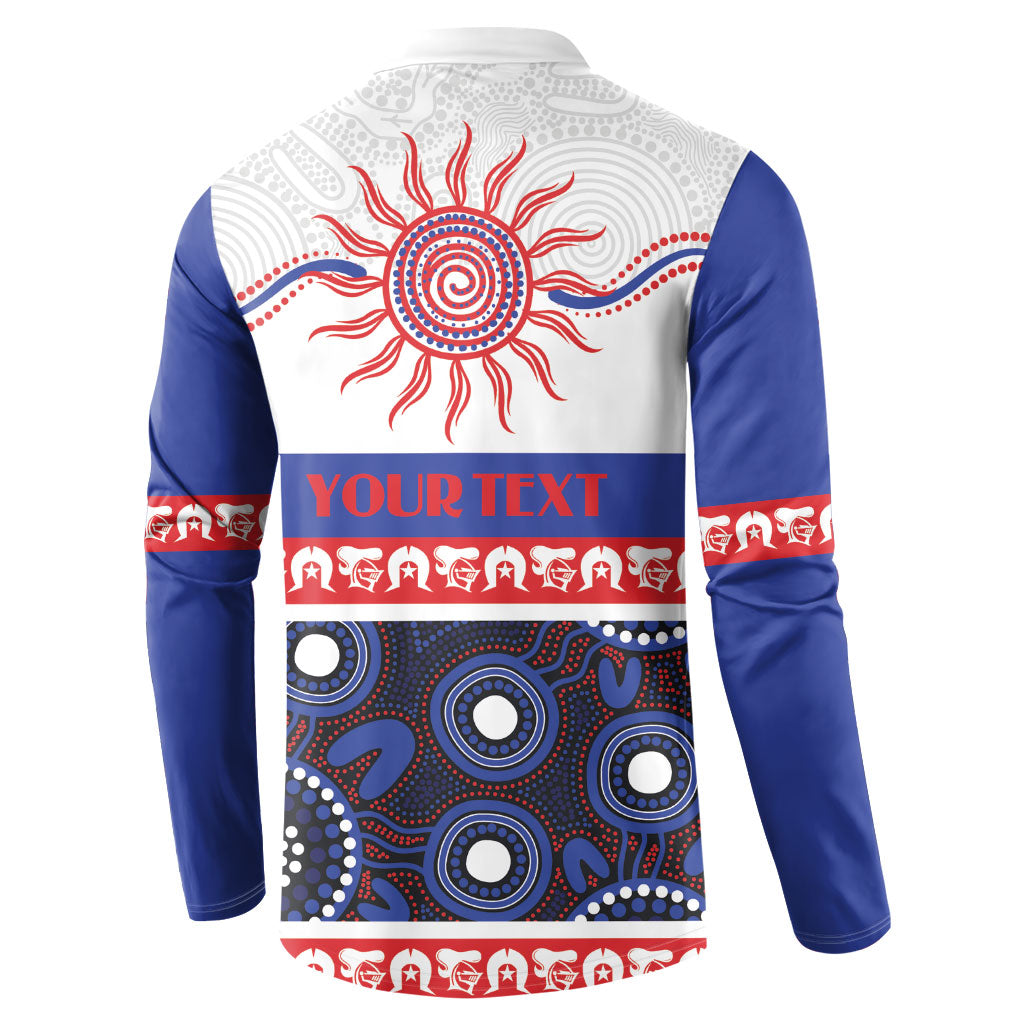 Knights NAIDOC Week Personalised Button Sweatshirt Aboriginal Torres Strait Islanders Vibe