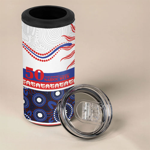 Knights NAIDOC Week Personalised 4 in 1 Can Cooler Tumbler Aboriginal Torres Strait Islanders Vibe