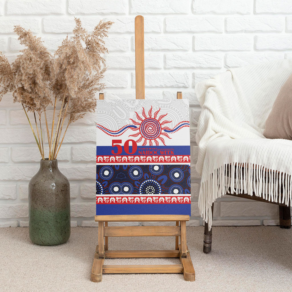 Knights NAIDOC Week Canvas Wall Art Aboriginal Torres Strait Islanders Vibe