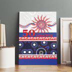 Knights NAIDOC Week Canvas Wall Art Aboriginal Torres Strait Islanders Vibe